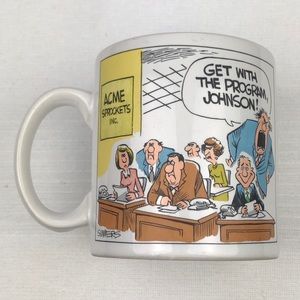 Russ Berrie & Co"Get with the program Johnson" Mug